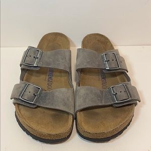 Dark Gray Birkenstocks